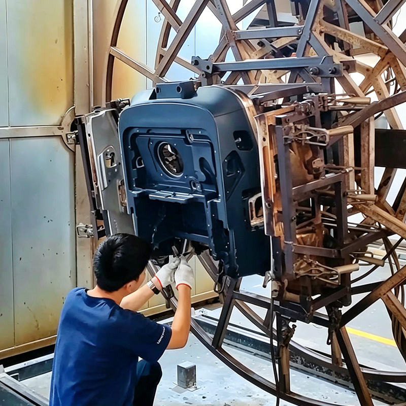 滚塑加工 | 扫地机器人外壳 | 创馨亮滚塑厂家